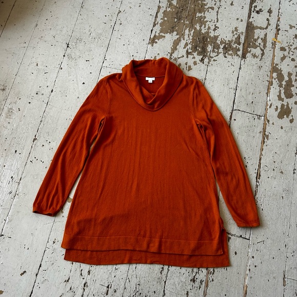 J. Jill Cowl Neck Knit Tunic Sweater - Picture 5 of 14